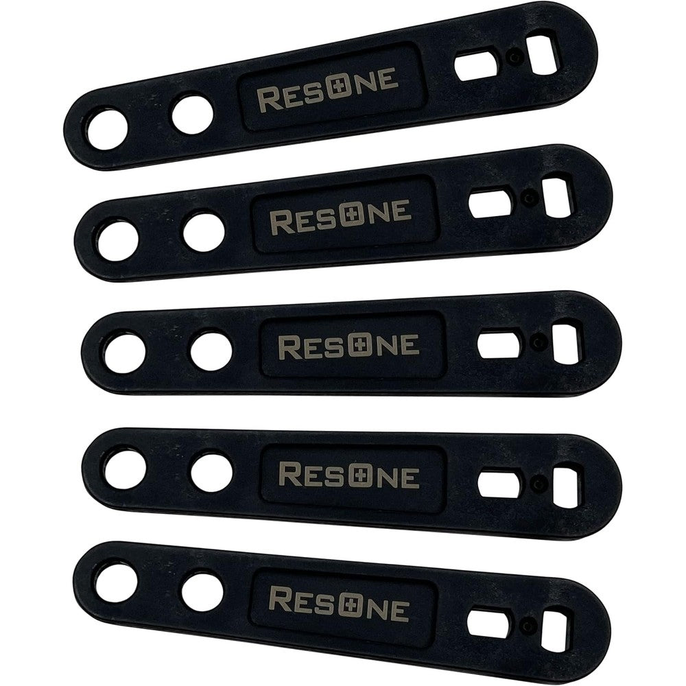 ResOne Hardened Medical Oxygen Cylinder Wrench front view for CGA-870 valves