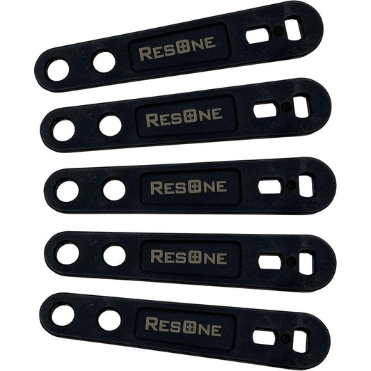ResOne Hardened Medical Oxygen Cylinder Wrench front view for CGA-870 valves