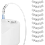 JFHNMLW 10 Pack Oxygen Tube Support Crimp Straightener front view for kink-free tubing.