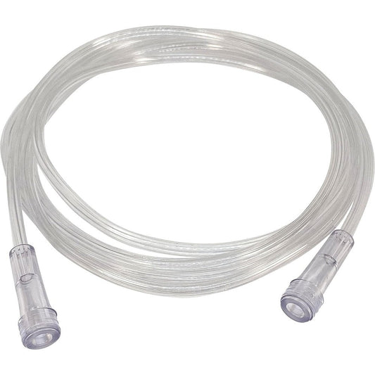 Westmed Oxygen Supply Tubing 7 Feet 5 Pack front view medical grade PVC