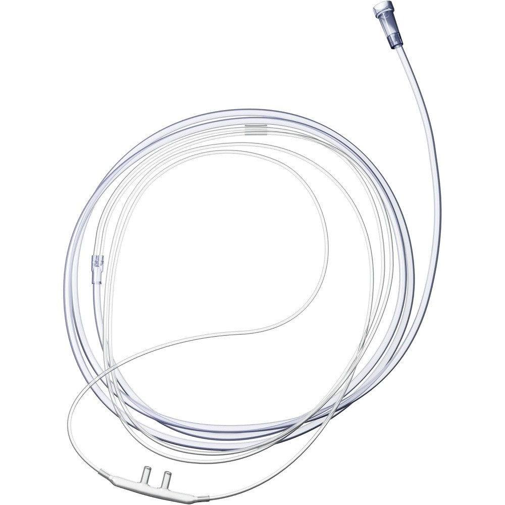 Mars Wellness 7 Foot Oxygen Nasal Cannula front view individually wrapped