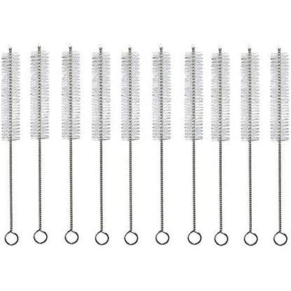 MHKGIOA Tracheostomy Sterile Brushes front view showing 10 piece pack for medical cleaning.