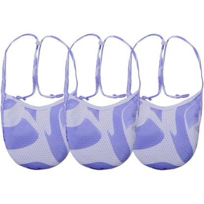 Aquegel EZSLINGGLIDE Tracheostomy Stoma Cover front view for laryngectomy protection.