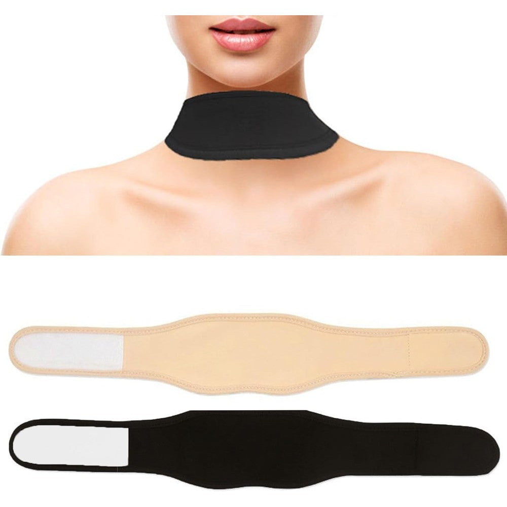 BODHIS Tracheostomy Tube Holder Covers front view medical neck care supplies.