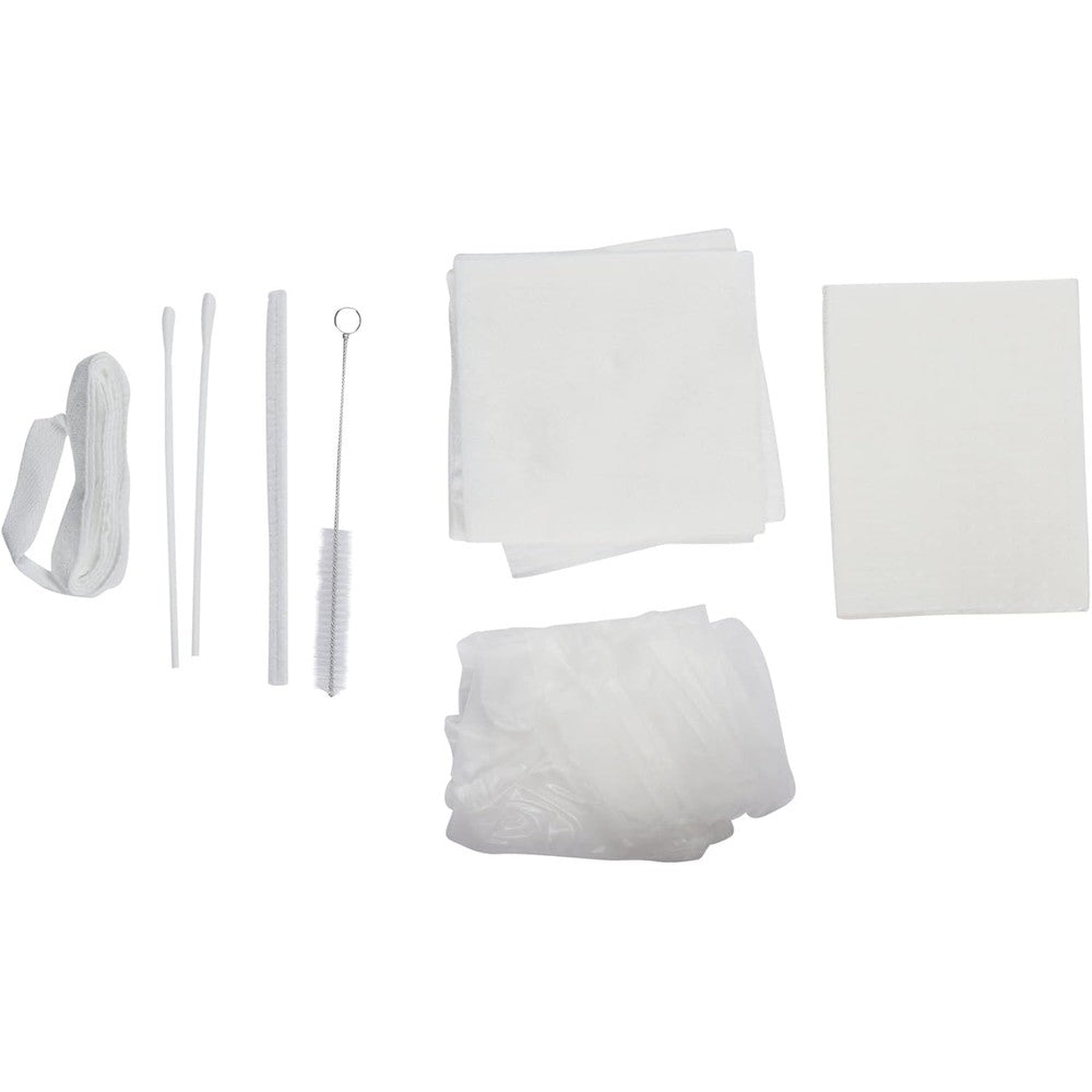 Dynarex 35001 Tracheostomy Care Kit front view sterile medical tray.