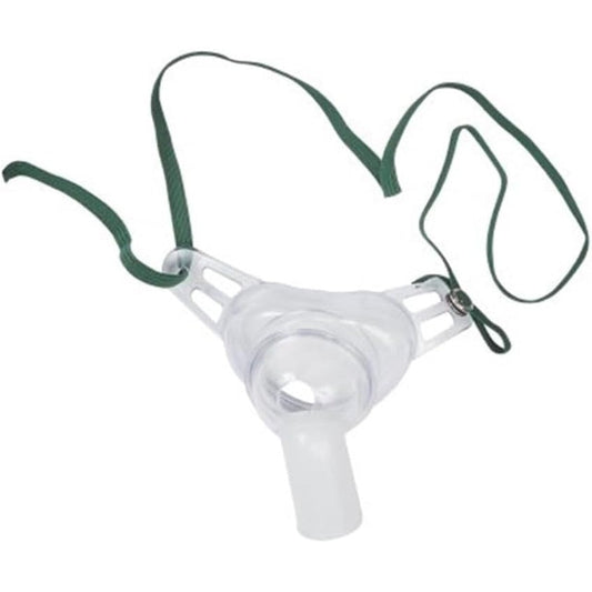 Cardinal AirLife Pediatric Tracheostomy Mask front view for respiratory care.