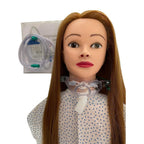 Nurse Grower NG tube practice set front view medical simulation doll