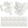 Ammodura HME 1500 T-shape tracheostomy filter front view for respiratory humidification.