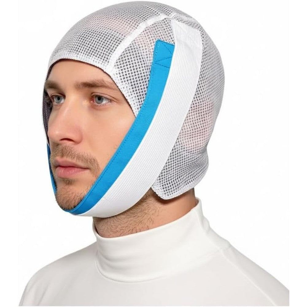 Knightsbridge Sleep Solutions Dual Band Premium Chin Strap front view for sleep apnea support
