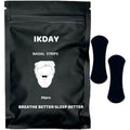 IKDAY Nose Strips for Breathing 30 pack front view for snoring relief.