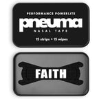 Pneuma Nasal Strips Performance Powerlite front packaging for athletic breathing.