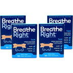 Breathe Right Nasal Strips Large Tan 120 count pack front view for snoring relief