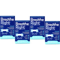 Breathe Right Nasal Strips Clear Large 4 Pack front view for snoring relief.