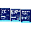 Breathe Right Nasal Strips Small Medium Clear front packaging for snoring relief.