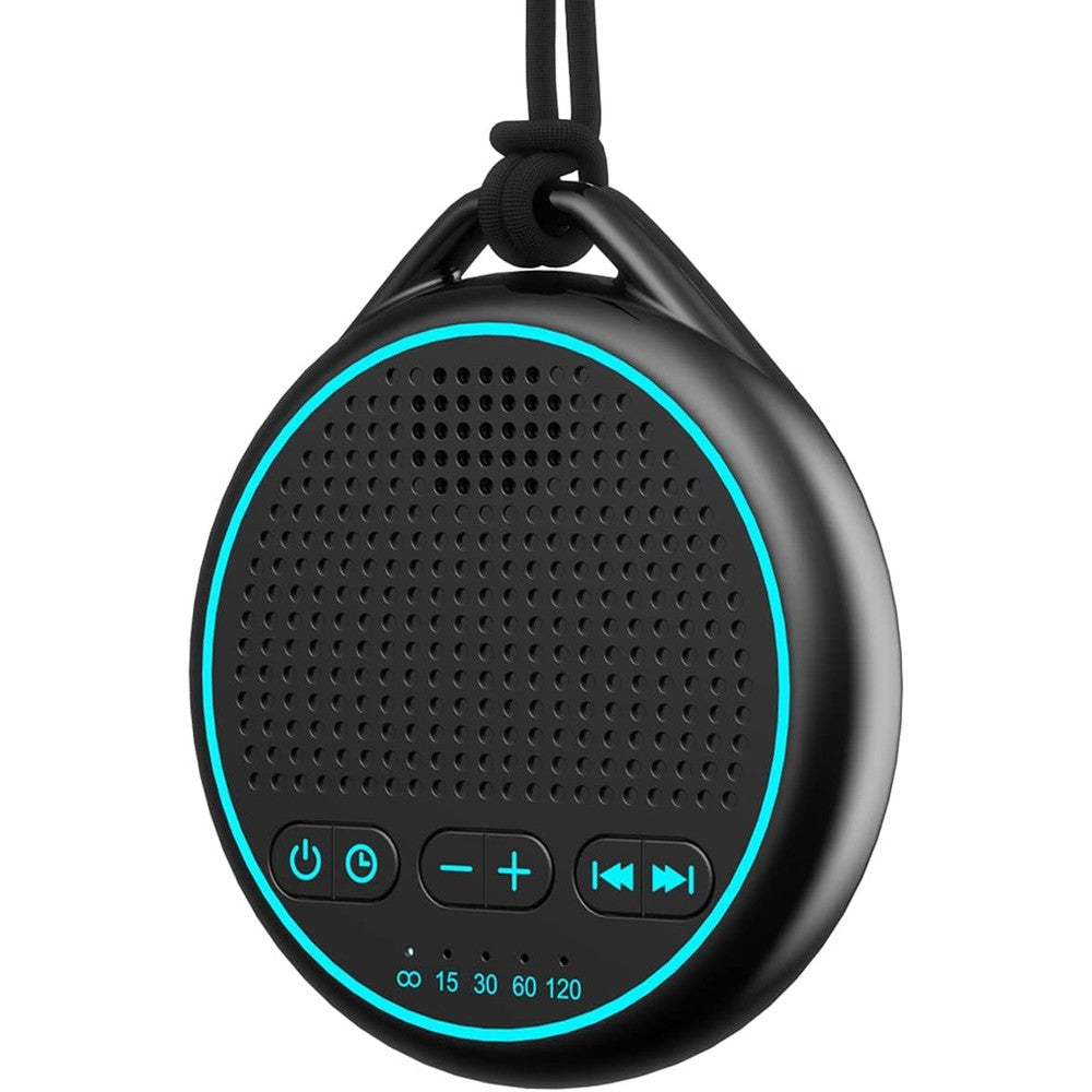 Fourair White Noise Sound Machine front view showing control buttons for sleep therapy.