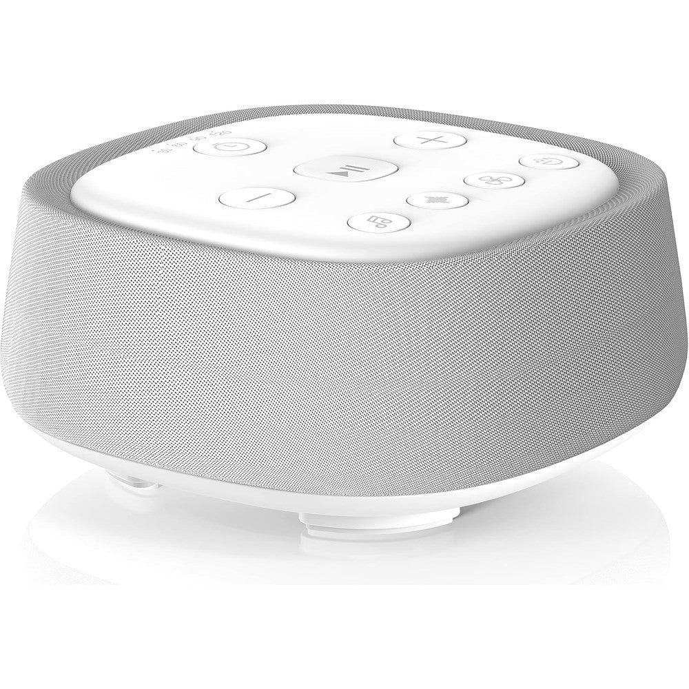 Wobrikosee White Noise Machine front view showing sound selection buttons.
