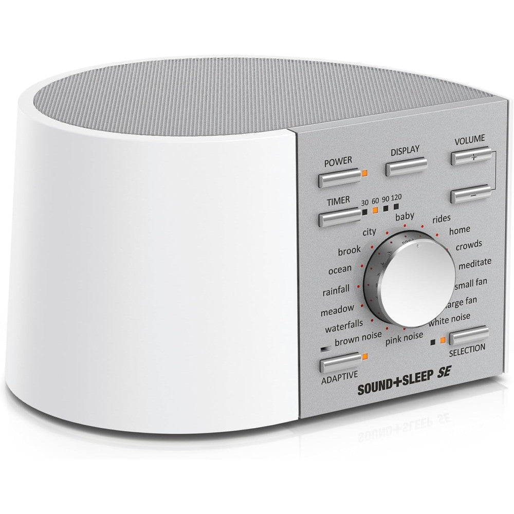 Adaptive Sound Technologies Sound+Sleep SE front view white noise machine for insomnia relief