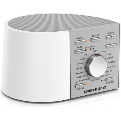 Adaptive Sound Technologies Sound+Sleep SE front view white noise machine for insomnia relief