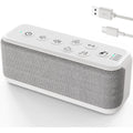 OnLyee White Noise Machine front view for office privacy.
