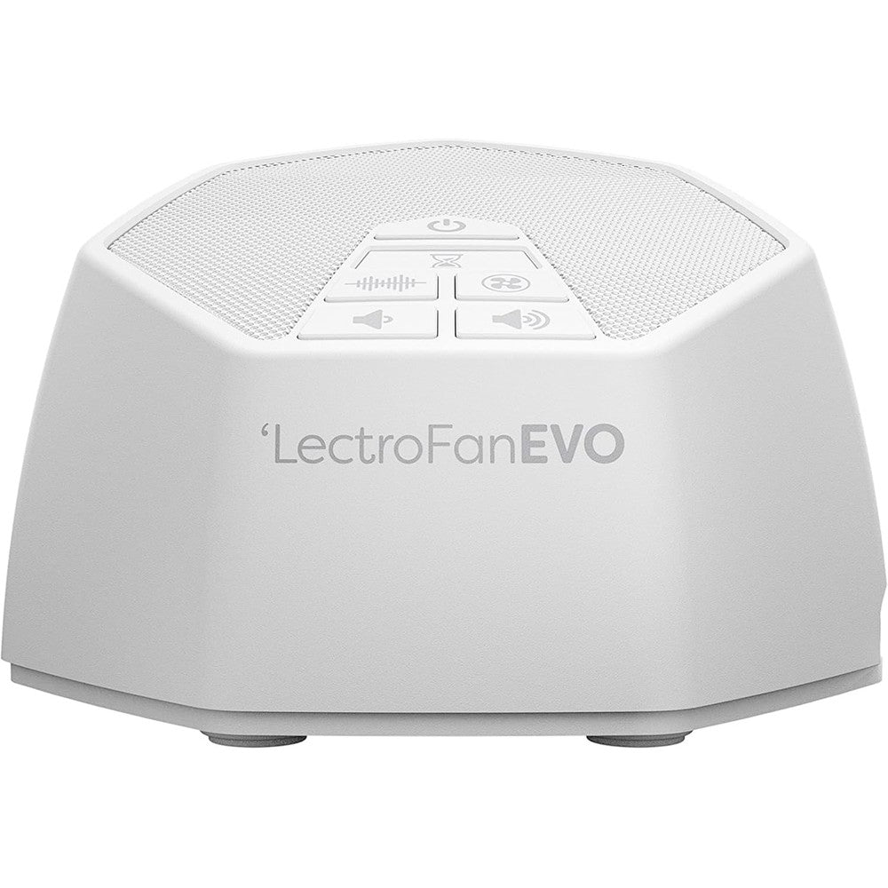 LectroFan EVO White Noise Machine front view for sleep therapy