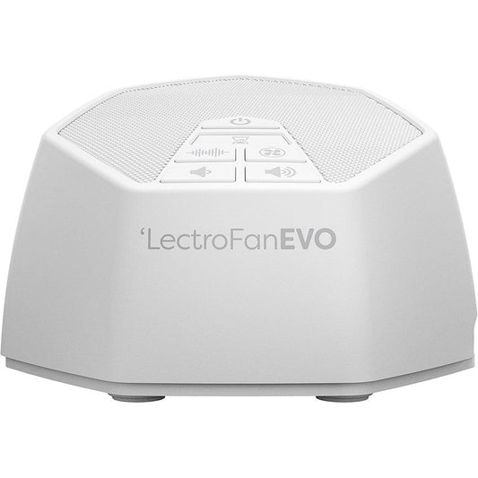 LectroFan EVO White Noise Machine front view for sleep therapy