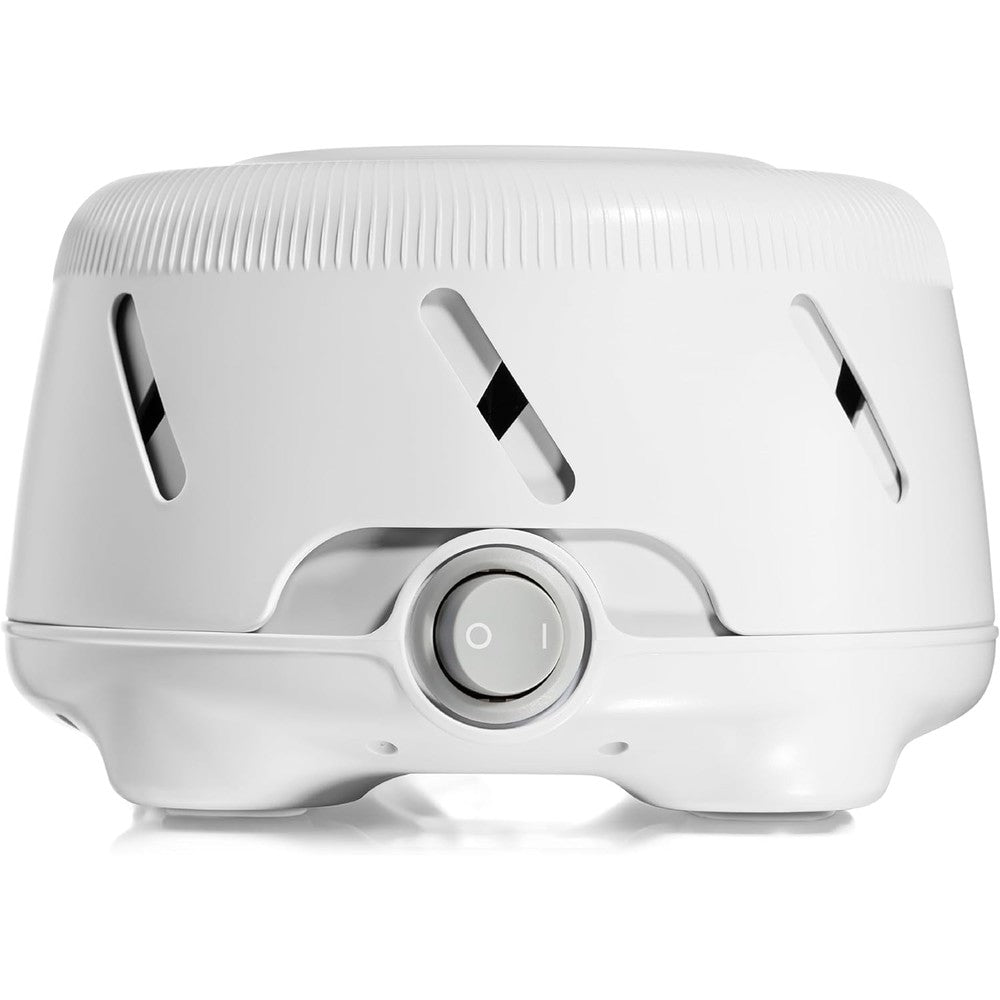 Yogasleep Dohm Uno White Noise Sound Machine front view for natural sleep aid.