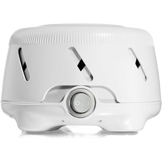 Yogasleep Dohm Uno White Noise Sound Machine front view for natural sleep aid.
