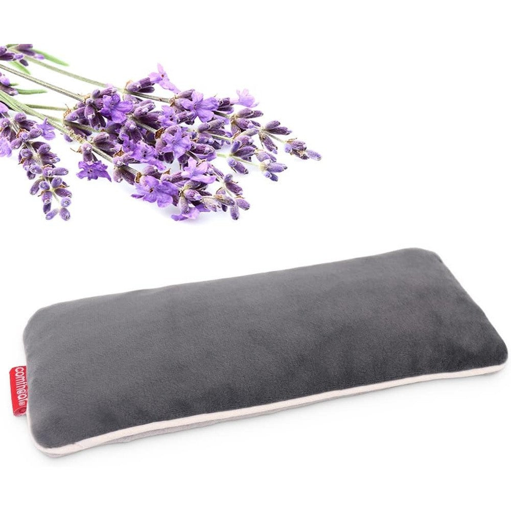Comfheat Lavender Weighted Eye Pillow front view for yoga relaxation