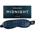 Thesleepguard Pure Silk Sleep Mask front view black