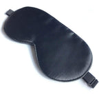 Spacepower silk sleep mask front view for blackout comfort