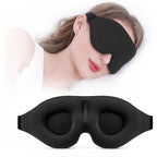 YIVIEW 3D sleep mask front view showing contoured eye cups for blackout sleep.