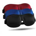 LKY DIGITAL 3D Contoured Sleep Mask front view showing deep eye cavities.