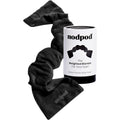 Nodpod Gentle Pressure Sleep Mask Black Onyx front view for relaxation.