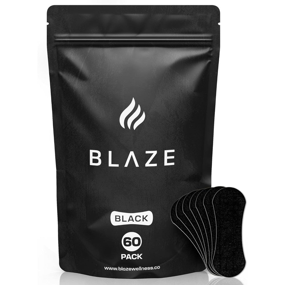 BLAZE Performance Nasal Strips 60 pack front view for snoring relief.
