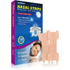 ZenithHome Nasal Strips 100 count box front view for snoring relief