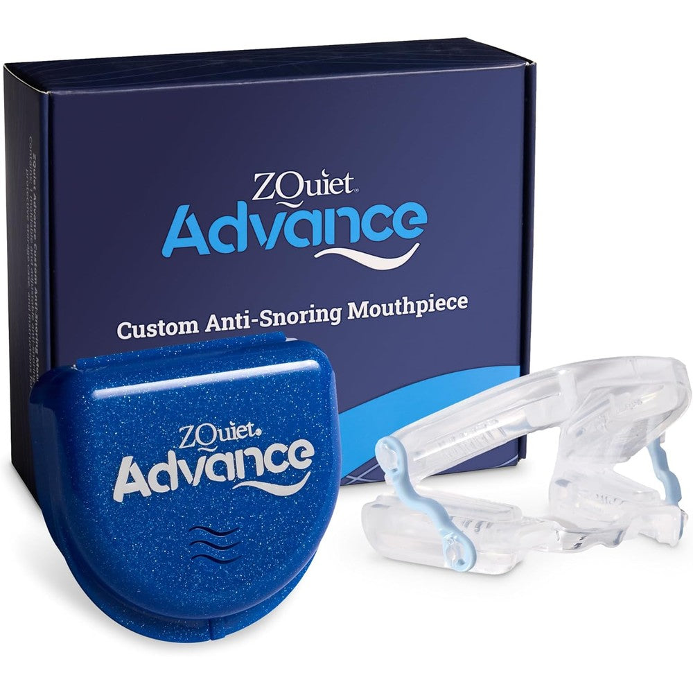 ZQuiet Advance Custom Anti Snoring Mouthpiece front view medical grade device