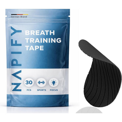 ETONIA Napify Mouth Tape front view 30 pack for nasal breathing
