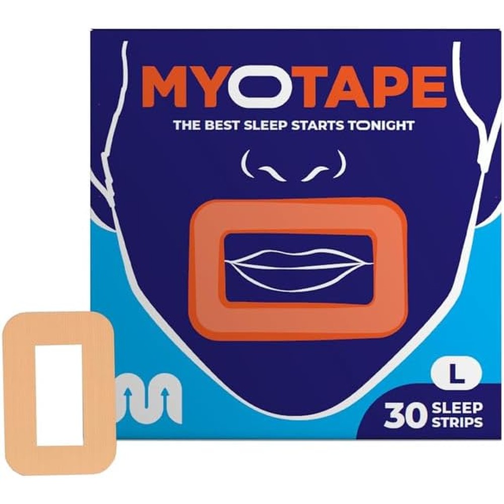 MyoTape Sleep Tape Large 30 Nights Supply front packaging view