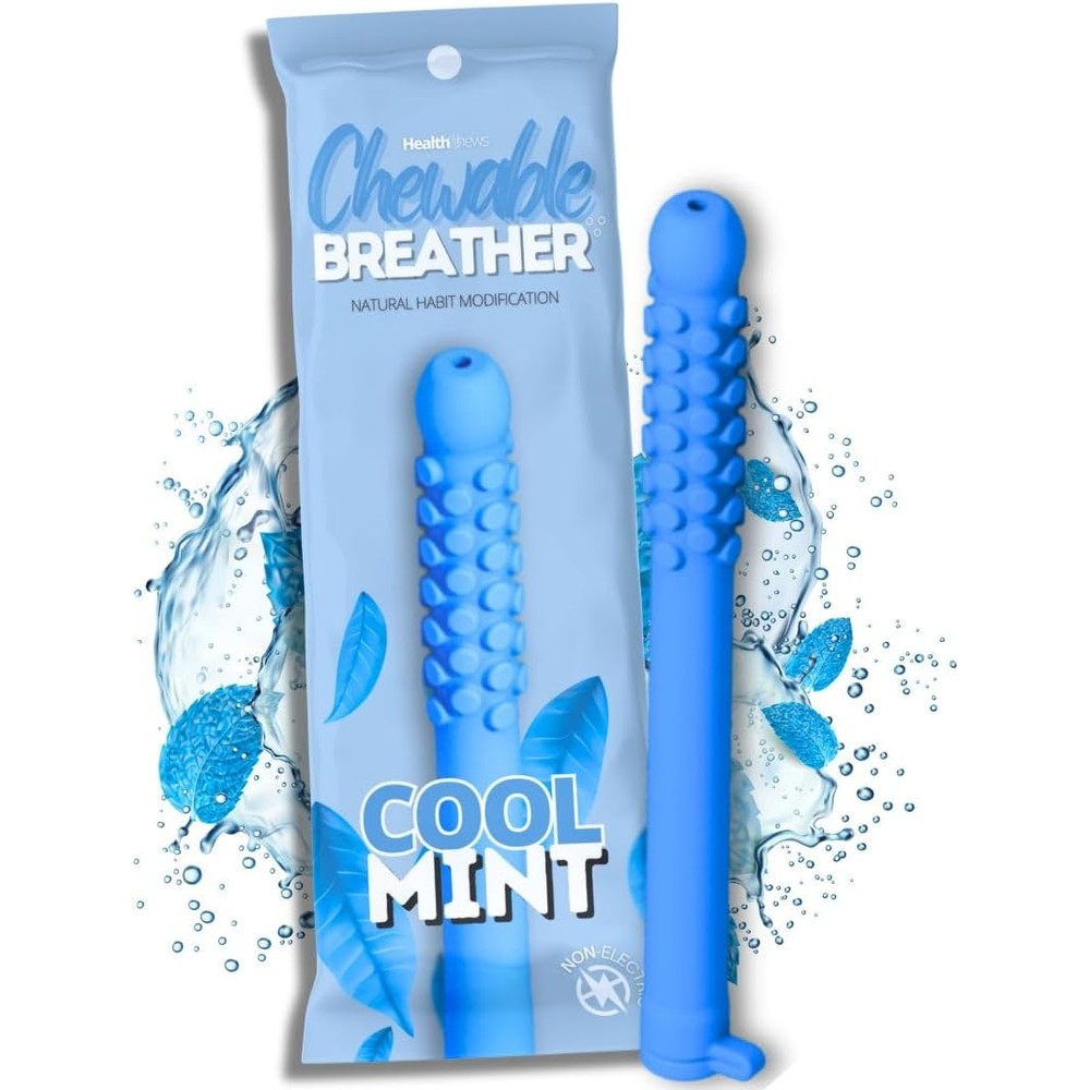 Generic smokeless alternative oral fixation relief quit smoking aid front view showing ice mint packaging