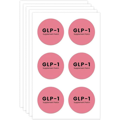 Opulent Mirage GLP-1 Shape Support Patches packaging front view showcasing wellness benefits.