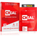 CHEAL Recovery Patch 10 pack front packaging for morning recovery.