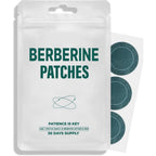 Velzara Ritovynex Berberine Patches front view showing the 30 pieces packaging for daily metabolic support.