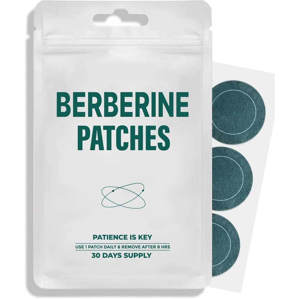 Velzara Ritovynex Berberine Patches front view showing the 30 pieces packaging for daily metabolic support.