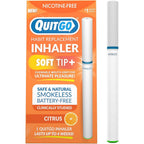 QuitGo Habit Replacement Inhaler Citrus 1 Pack front view smoking cessation aid