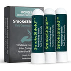 Basic Vigor SmokeShield Aromatherapy Inhaler 3-pack front view for natural craving support.