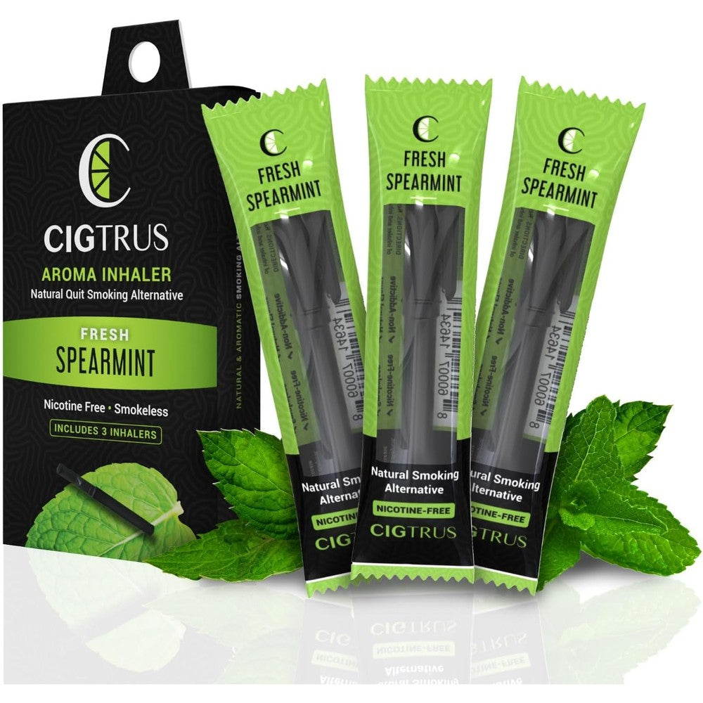 Cigtrus quit smoking aid natural smokeless inhaler pack front view