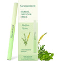 NicoShieldX Herbal Diffuser Stick front view showing sleek portable design.