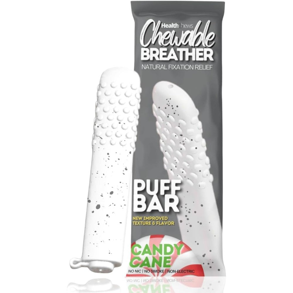 Marca Minty Cane Aroma PuffBar front view smoking cessation aid.