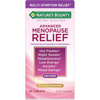 Nature's Bounty Optimal Solutions Advanced Menopause Relief front view packaging
