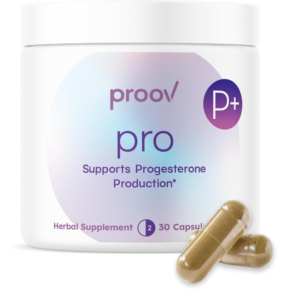 Proov Luteal Love front bottle view supplement